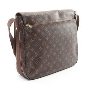 Louis Vuitton Monogram Brown Messenger Bag Bole Canvas Shoulder